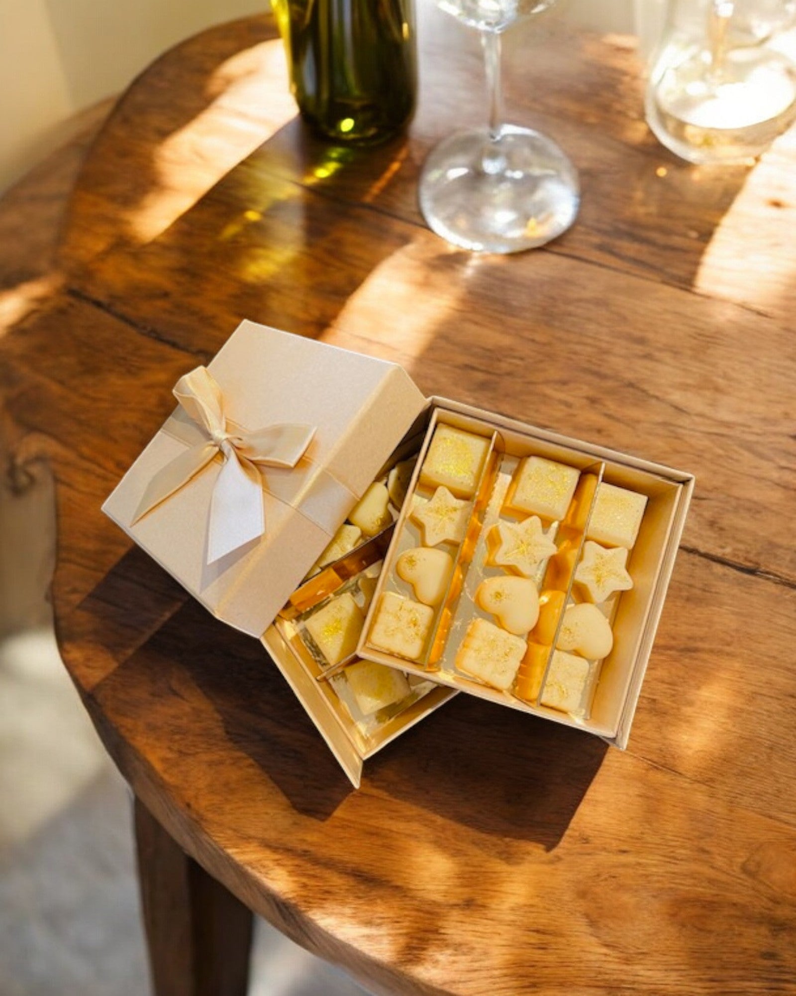 Fondants artisanaux naturels parfumés, senteur Pinot Gris, Parfum de Grasse