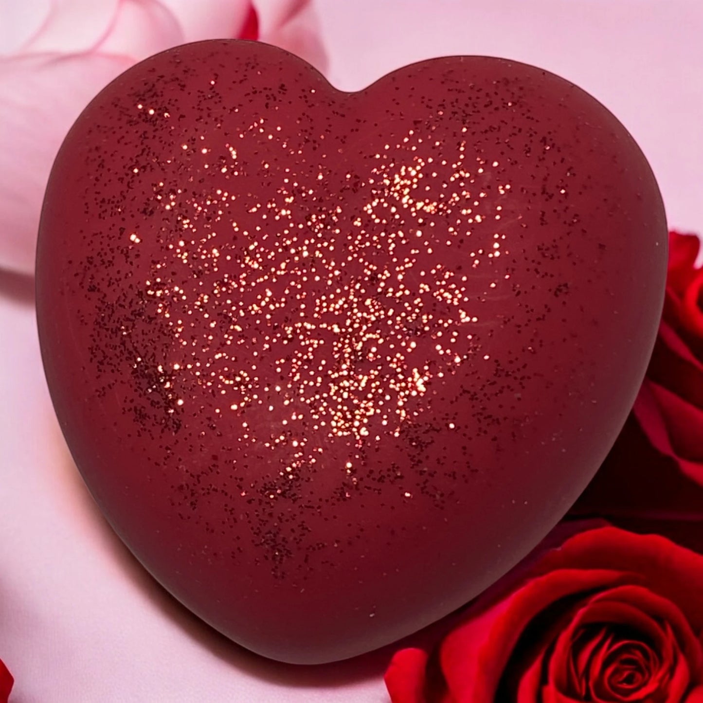 Méga cœur fondant artisanal naturel parfumé