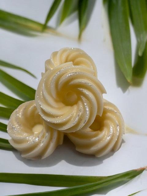 Fondant artisanal naturel parfumé, senteur Monoï Coco, Parfum de Grasse