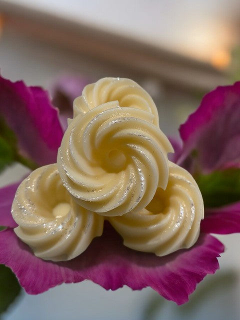 Fondants artisanaux naturels parfumés Rose Sauvage