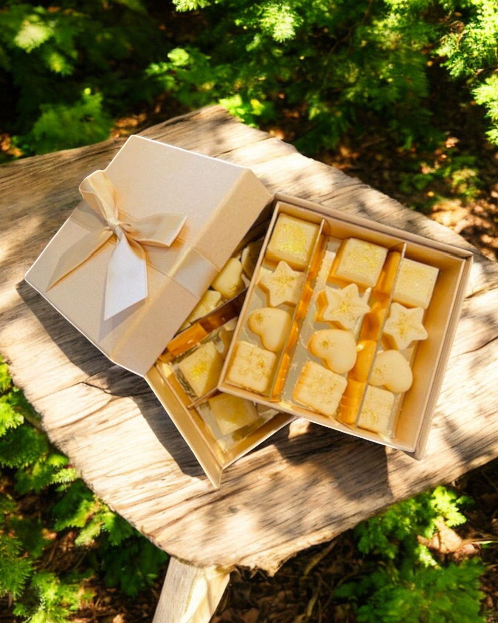 Fondants artisanaux naturels parfumés, senteur Balade en Forêt, Parfum de Grasse