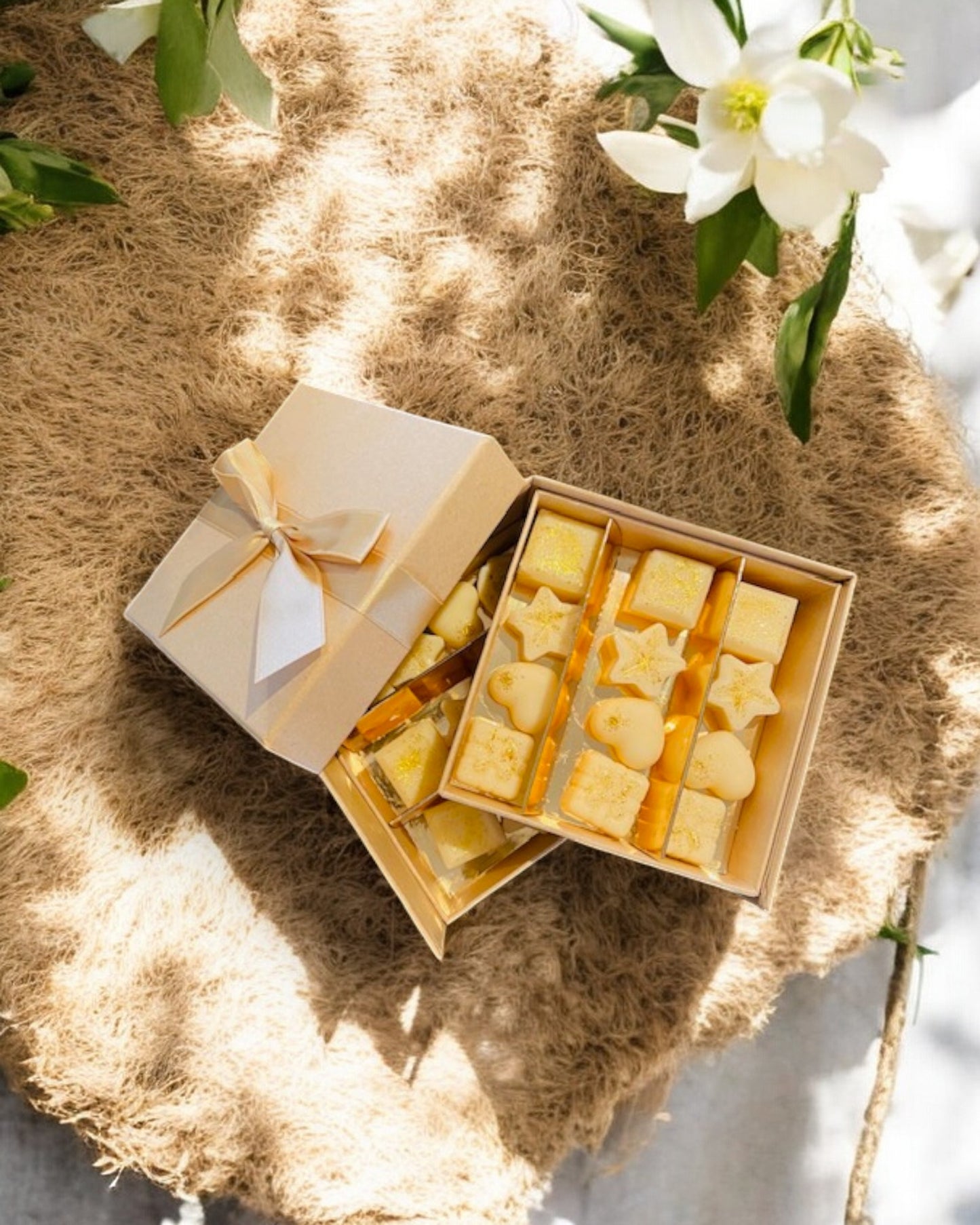 Fondants artisanaux naturels parfumés, senteur Monoï Coco, Parfum de Grasse